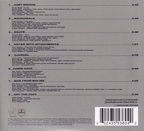 Pino Palladino Notes With Attachments 新品 Pino Palladino Notes With Attachments - CD van Blake Mills | bol