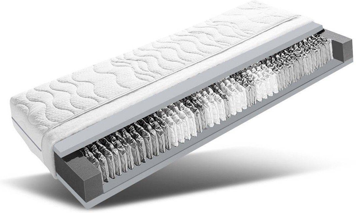 Nova Sleep - Matras 90x200 - Pocket 20cm - 7 zone comfort