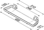 Geesa Standard Planchet 51 cm - Chroom