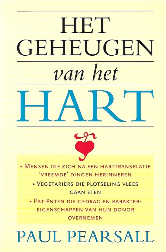 Het geheugen van het hart - cover