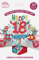 3D Pop-up wenskaart met envelop – Happy 18th Birthday