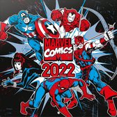 Marvel Wandkalender 2022 Comics 30 X 30 Cm Papier Zwart