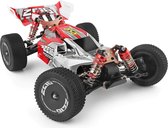 WLtoys Bestuurbare Off-Road Auto - RC Drift Auto – Schaal 1:14 - Lichtgewicht Metaal - 60 km/h - 2x 7.4v 1500MAH - Cool Red