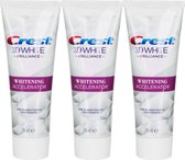 Crest 3D White Brilliance - Tandpasta voor Wittere Tanden en Intensieve Bleek- en Glazuurbehandeling - Tandpasta Whitening - 3 x 75 ml