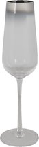 Clayre & Eef Champagneglas 320 ml Transparant Glas Wijnglas Champagne Glas Prosecco Glas