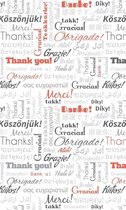 Dimex Thank You Vlies Fotobehang 150x250cm 2-banen