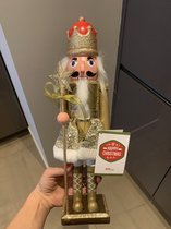 Notenkraker - Goud - Kerst - X-Mas - 38cm