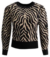 ELVIRA COLLECTIONS PULLOVER MARTY ZEBRA BLACK