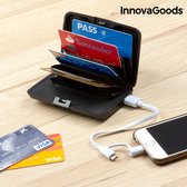 InnovaGoods Veilige Kaarthouder RFID - Portemonnee Voor pasjes - Wallet voor Creditcards