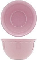 Juliet - Bowl - Pink - D15cm - 62cl - Keramiek - (Set van 6)