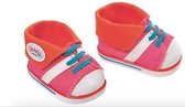 Baby Born gympjes, sneakers, poppenschoentjes, roze/wit/oranje