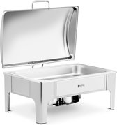 Royal Catering Chafing dish - GN 1/1 - Royal Catering - 8.5 L - 2 Brandstofcellen - halfrond