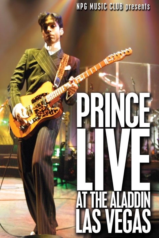 Cover van de film 'Prince - Live At Aladdin Las Vegas'
