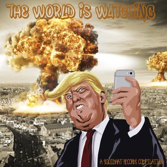Various Artists - The World Is Watching - A Squidhat Records Compilation (LP) (Limited Edition)