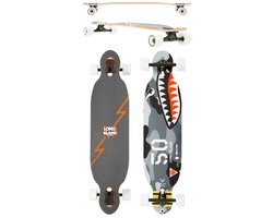 Long Island Army War 40.2 Longboard multi color