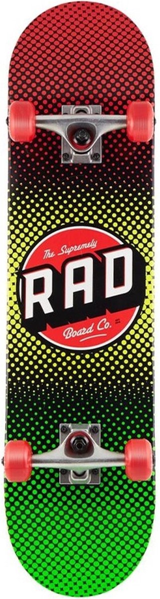 Rad Rasta Fade Dude Crew 7.5 Skateboard