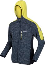 De Regatta Cadford II fleecejas - outdoortrui - heren - stretch - met gebreid effect - Marine