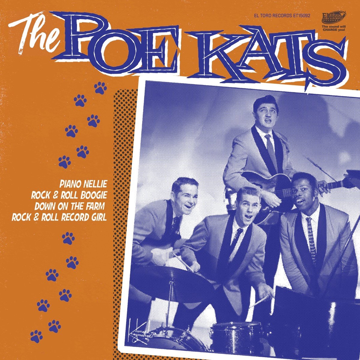 Poe Kats - Piano Nellie (7" Single) (Coloured Vinyl)