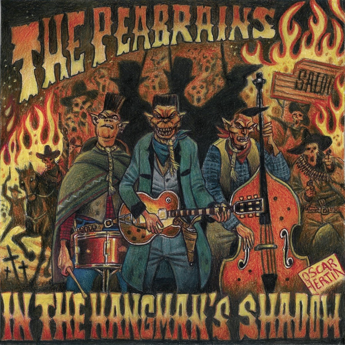 PeaBrains - In The Hangman's Shadow (LP)