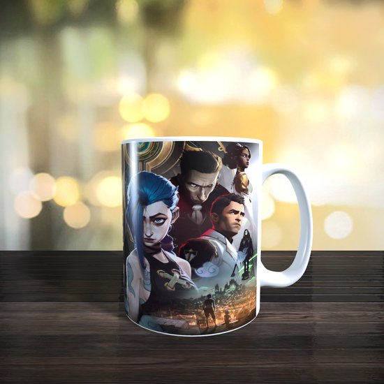 league of legends mok - Arcane- Jinx - Vi - LOL - fun mok