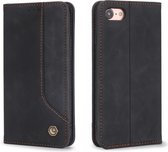 GSMNed - Étui pour téléphone en cuir X/Xs noir - Étui pour iPhone de Luxe - Étui pour iPhone antichoc - Porte-cartes/portefeuille - noir