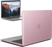 MacBook Air Cover - 13 Inch Hard Case - Hardcover Shock Proof Hardcase Hoes Macbook Air 2018 (A1932) Cover - Rose Gold