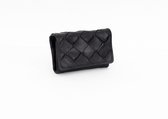 Bag2Bag Lederen Wallet Portemonnee Dames Umbrie Limited Edition Zwart