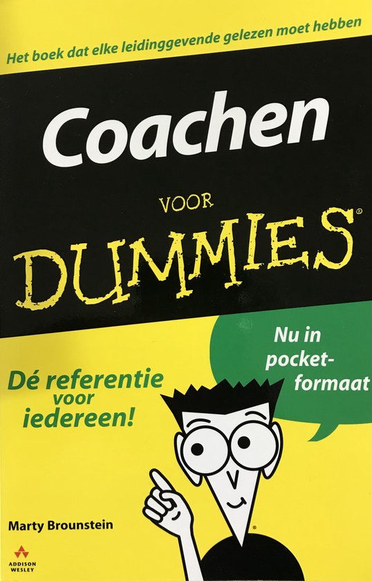 Cover van het boek 'Coachen voor Dummies' van Marty Brounstein