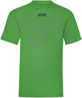 T-SHIRT XOXO HAPPY GREEN (XL)