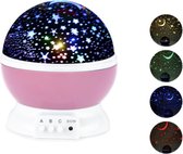 Ouyo® Galaxy Projector– Sterrenhemel – Nachtlampje – Kinderen - Roze