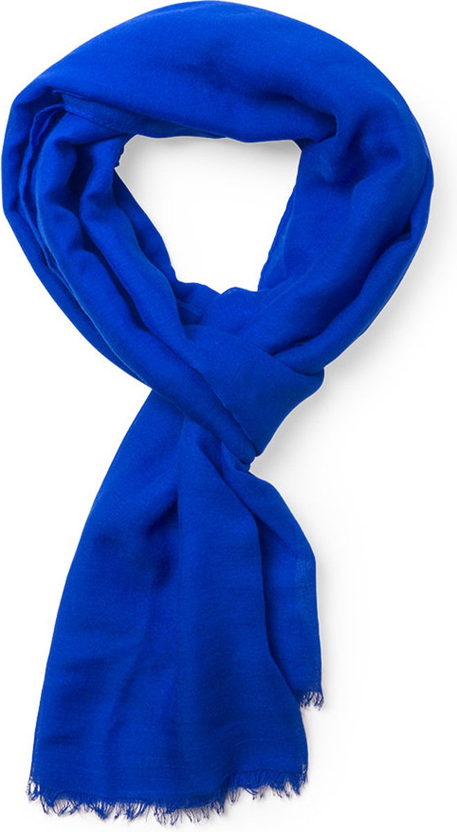 Sjaal winter - omslagdoek - sjaals dames en heren - sjaaltje blauw