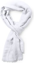 Sjaal winter - omslagdoek - sjaals dames en heren - sjaaltje wit