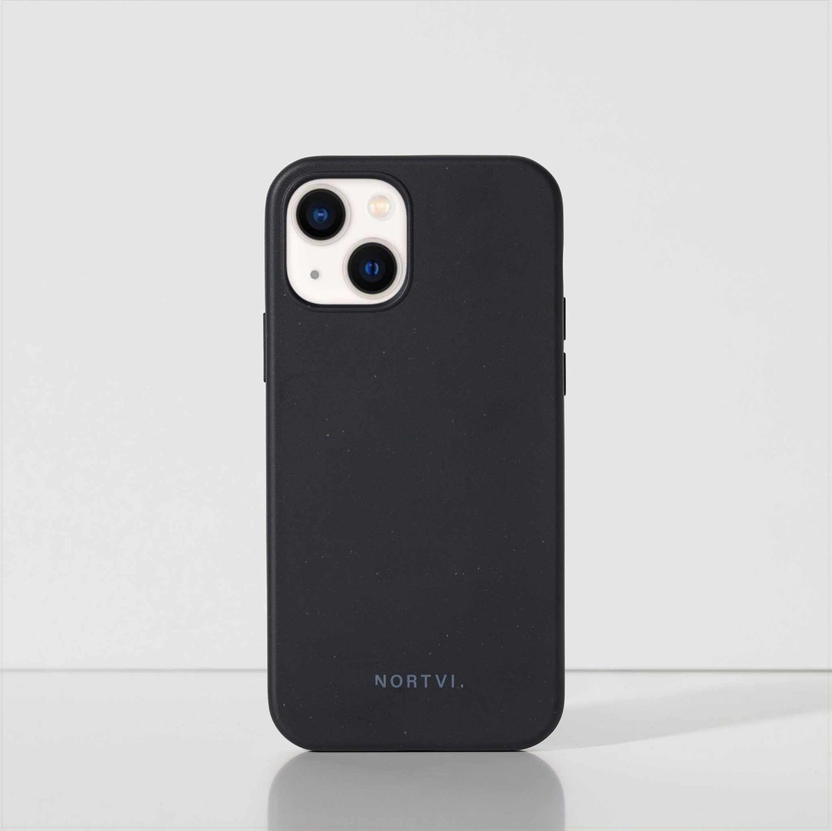 NORTVI iPhone 13 Mini hoesje | Zwart | Sterk, Duurzaam & Fashionable
