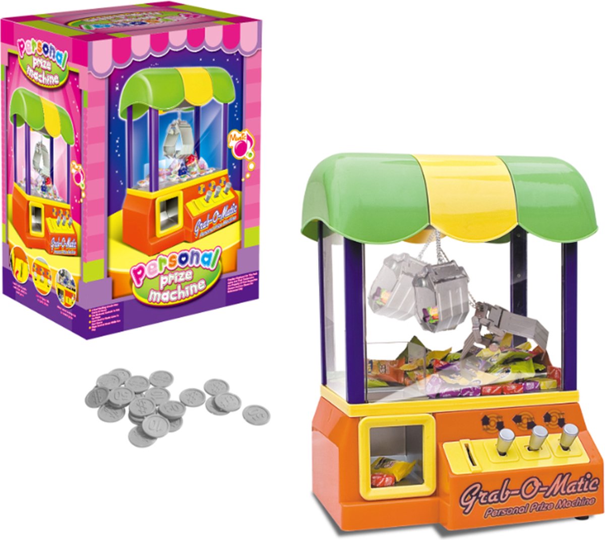 Grijpmachine - Arcadekast - Grijpmachine Speelgoed - Candy Grabber ...