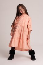 Mio Design Oversized Jurk Zalm, Zuzu Kids, Kinderkleding, Jurk, Meisjes Jurk