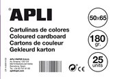 APLI  Violet Karton 50 x 65 cm 170 g/m² - 25 vel