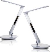 LED lamp met display - LX-400 White Ilumen-Datum-tijd-Temperatuur-Wekker -Bureaulamp