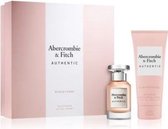 Abercrombie & Fitch Authentic Woman set - Eau de parfum 50 ml + Body lotion 200 ml - Damesparfum