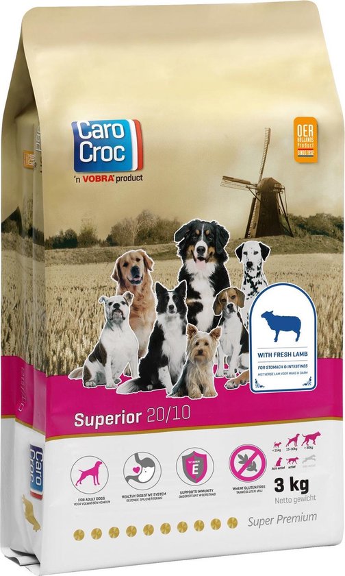 Carocroc Superior L/R Diet - Hondenvoer - 3 kg