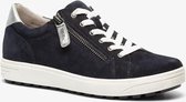 Softline suede dames sneakers - Blauw - Maat 38 - Echt leer - Uitneembare zool