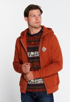 J&JOY - Sweater Mannen Ontario Forest Brown