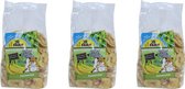 JR Farm - knaagdiersnack - bananenchips - 150 gram - per 3 zakjes