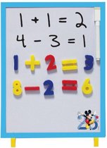 magneetbord Mickey Mouse junior 30 cm wit/blauw 37-delig