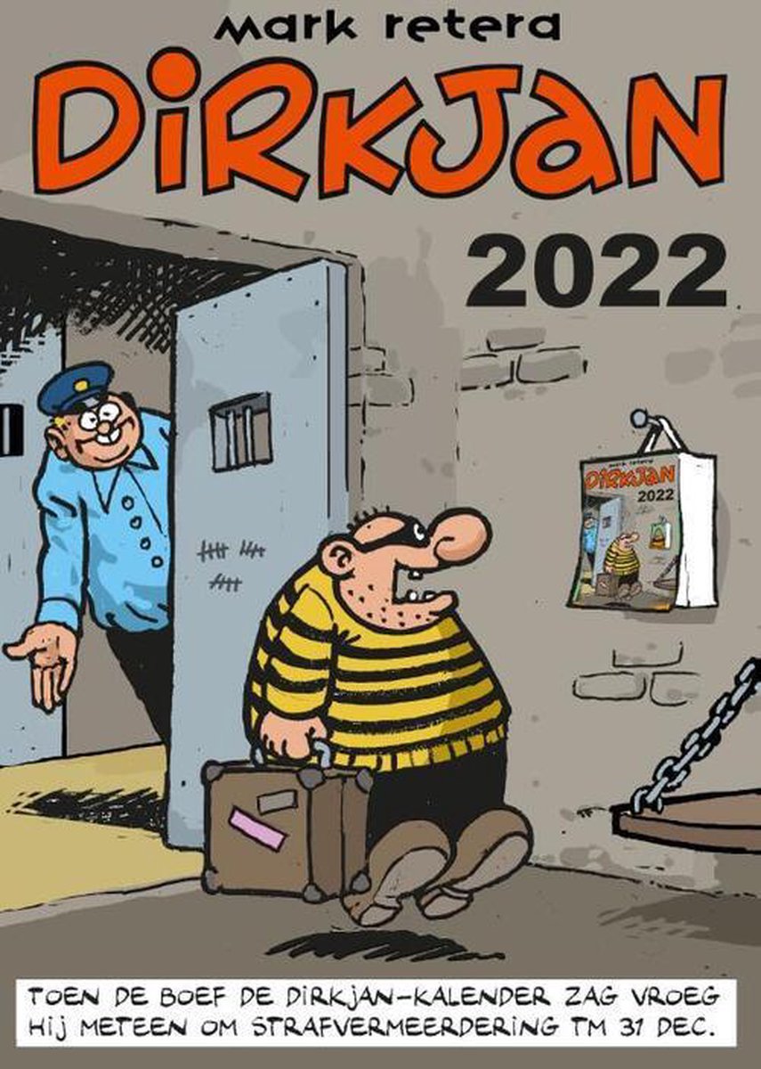 Dirkjan scheurkalender 2022 - Mark Retera