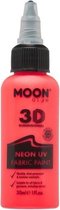 kledingverf neon uv 30 ml rood