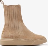 VIA VAI Juno Lyza Chelsea boots dames - Enkellaarsjes dames - Beige - Maat 39