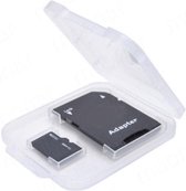 Qatrixx - Adaptor en Box - TF - MicroSD - SDHC - SD - transparant