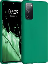 kwmobile telefoonhoesje voor Samsung Galaxy S20 FE - Hoesje voor smartphone - Back cover in smaragdgroen