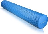 Navaris EVA foam roller 90cm - Roller voor pilates, yoga en oefeningen - Medium hardheid - Massage roller - Voor beginners en gevorderden