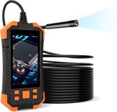 Y20 4,3 inch IPS-kleurenscherm 7,9 mm dubbele camera's waterdichte harde kabel digitale endoscoop, lengte: 3,5 m (zwart oranje)